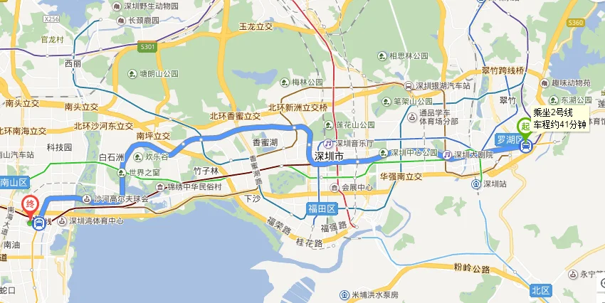 黄贝岭地铁是几号线(黄贝岭到红岭南地铁站)2