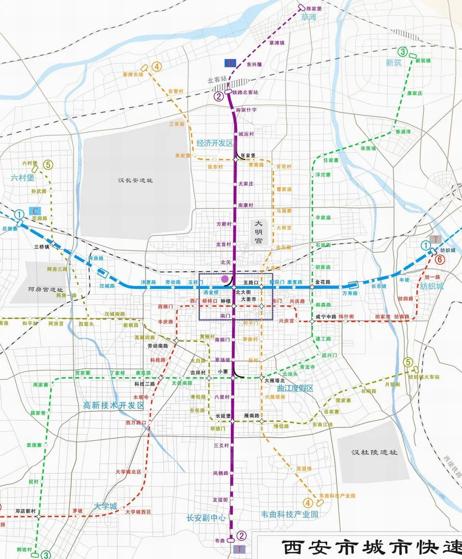 西安地铁最东边的站是哪一个（为什么西安南湖东边没地铁）2