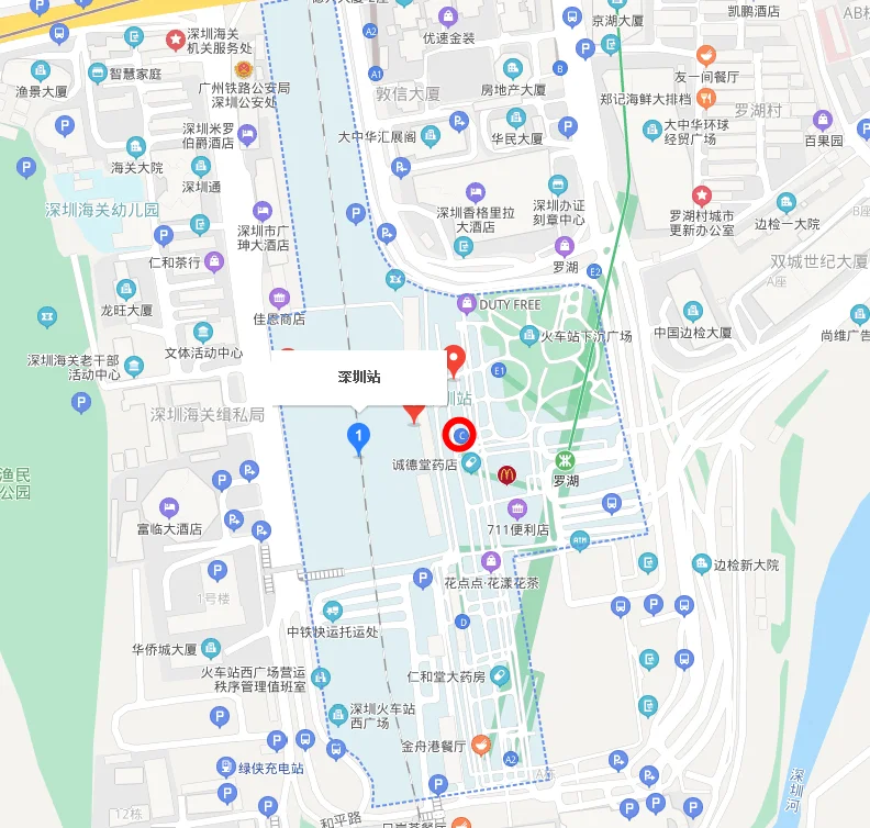 地铁罗湖站到火车站哪个囗下(深圳火车站站到罗湖地铁站)1