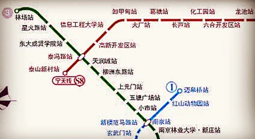南京地铁1号线怎么换乘到3号线（南京地铁1号线和3号线哪个人少）