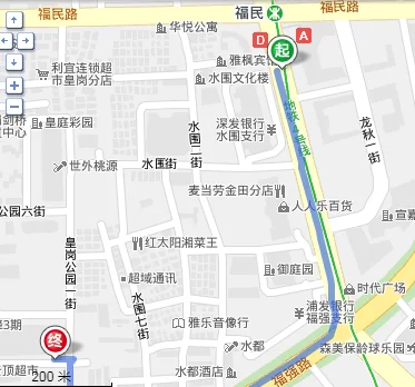 地铁10号线 福民站有几个出口（福民地铁站商场在哪个出口）