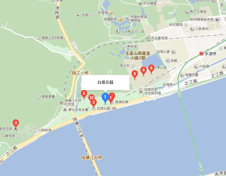 杭州东站坐地铁至浦沿站（杭州浦沿地铁到一公园）