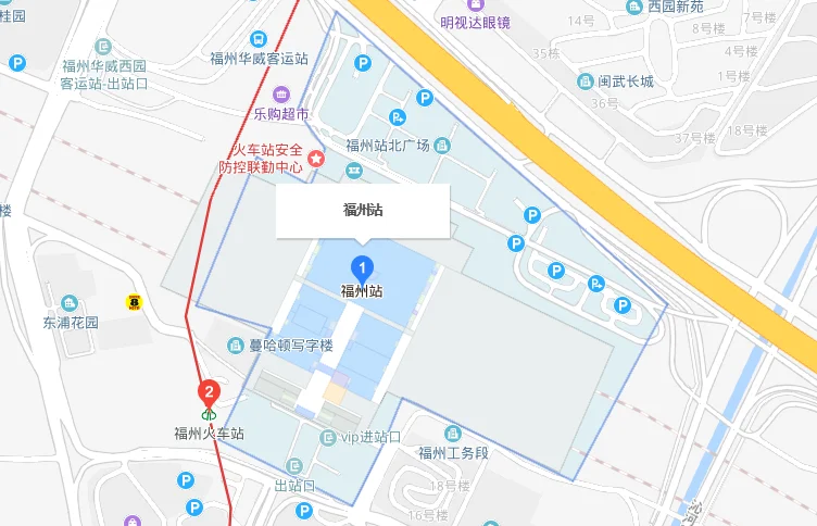 福州高铁站在哪里（福州通铁路）5