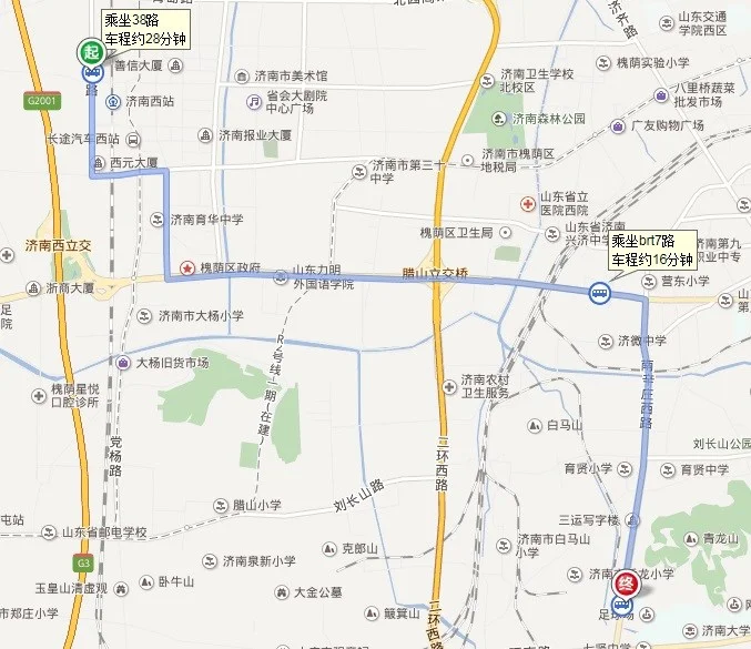济南西站（高铁）到长清大学城公交路线（济南西站到大学城地铁多久时间表）