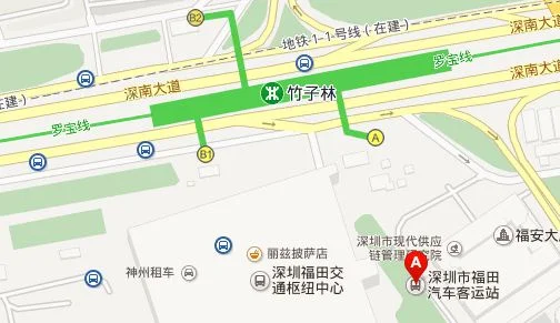 深圳福田车站有地铁站吗是直达福田口岸的吗（福田车站的地铁站）2