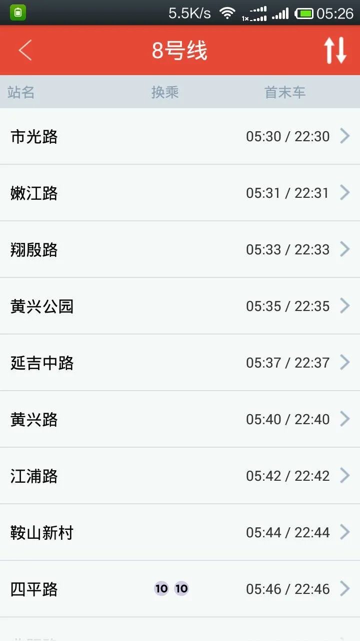 上海八号线地铁最早一班是几点(地铁8号线沈杜公路首班车发车时间)5