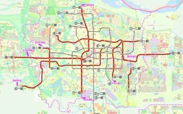 郑州地铁的建设历程（郑州第三期轨道交通建设规划）2
