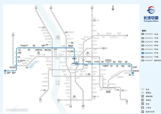 长沙地铁几点运营(长沙地铁6号线通车时间)5