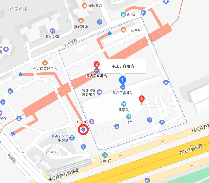 成都东站汽车客运站有地铁到茶店子的吗 应该如何坐求详细教程第一次坐地铁(茶店子地铁哪个出口是汽车站)