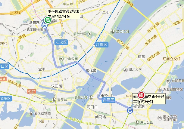 从汉口火车站到楚河汉街坐几号地铁（从汉口火车站到楚河汉街地铁站）
