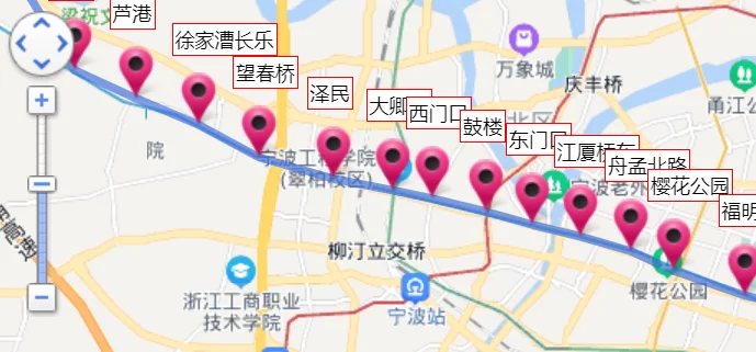 宁波地铁1号线的总长几公里（地铁一号线全程需要多长时间宁波）3