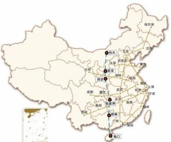 我国的包海高速铁路的建成有什么重大意义呢（2025年包海高铁规划图）2