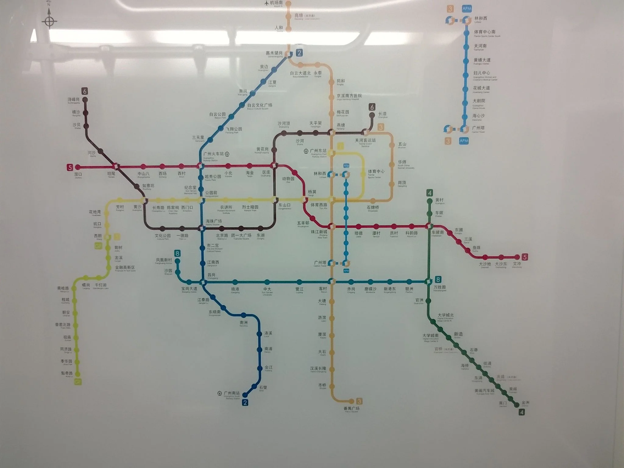 武汉地铁6号线的经过路线（武汉6号线地铁风景图）2