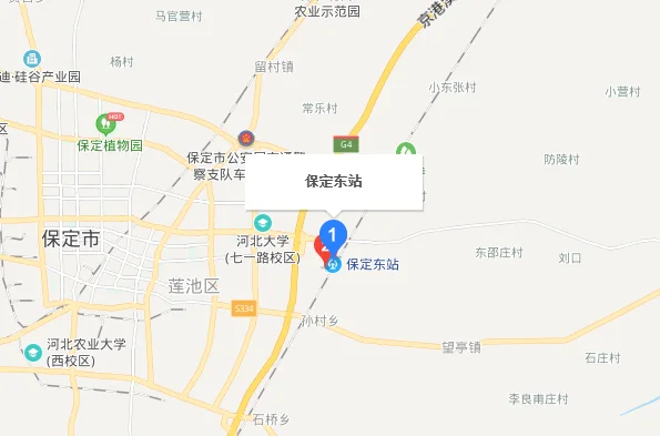 保定站和保定高铁站是一个地方吗（保定东高铁站）