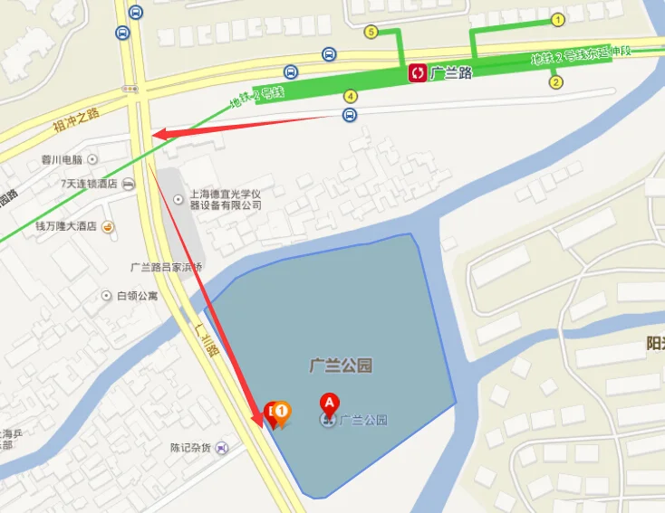 为什么上海的地铁出口很多且不连续(比如有的地铁有2345号出口却没有1号出口)(广兰路地铁站为什么没3号出口)3