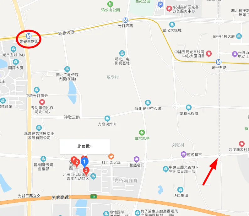 武汉地铁19号线最新线路图（光谷东地铁19号线规划）3
