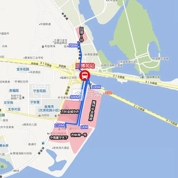 厦门地铁1号线的沿途站点(厦门一号线地铁线路图路线图)1