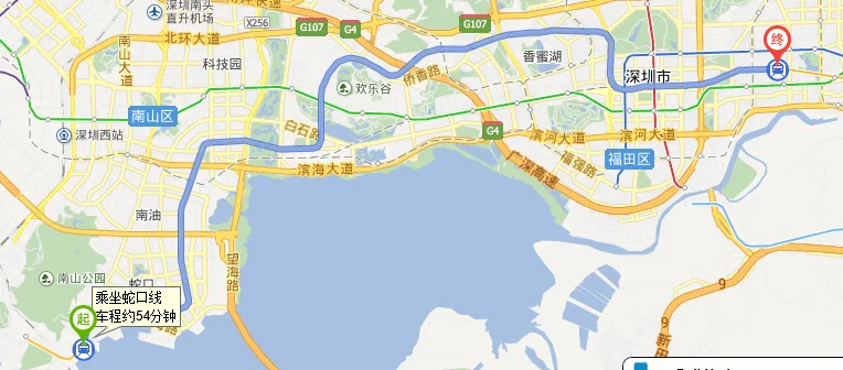 深圳地铁2号线后海站到燕南站需要多久（深圳蛇口地铁到燕南）