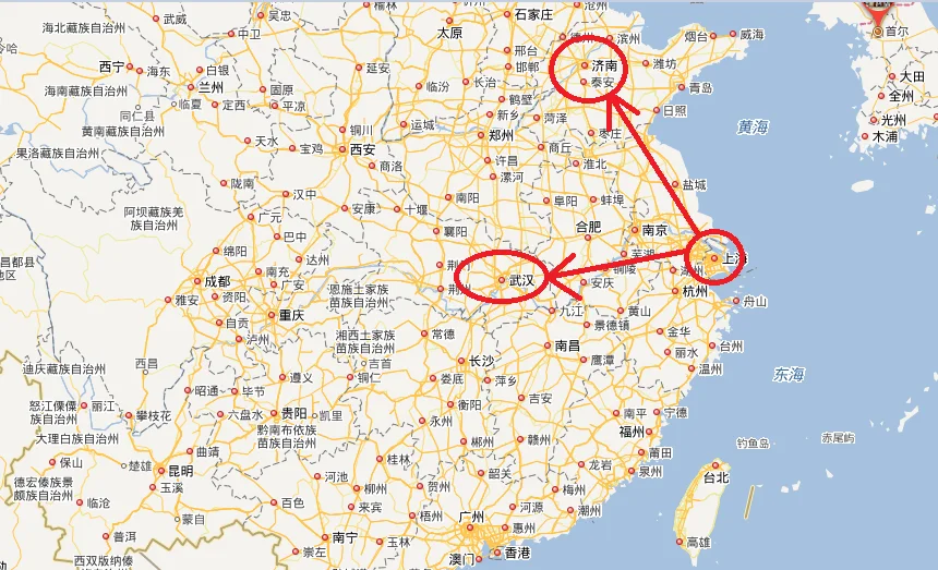 武汉高铁到上海经过哪些站（上海到武汉高铁经过哪些站）2