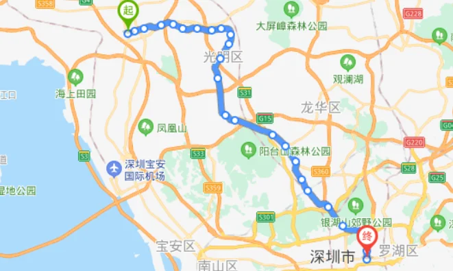 深圳地铁6号线石岩规划图(深圳未来地铁6号线路图)4