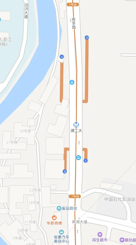 湖北工业大学在地铁几号线（地铁站湖工大往哪个出口出）1