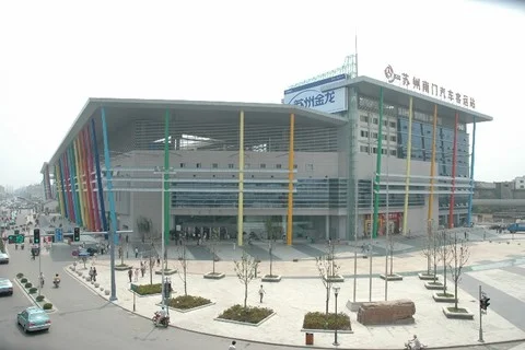 苏州火车站到苏州汽车南站做地铁做几号线（苏州客运南站附近地铁出口）