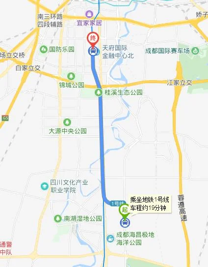 2019年成都地铁一号线五根松到终到始发站的时间是多少(五根松地铁运行时间)4
