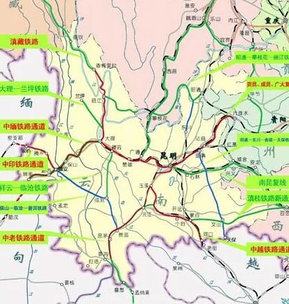 对拉萨-林芝段铁路规划方案的认识（大漫河铁路）