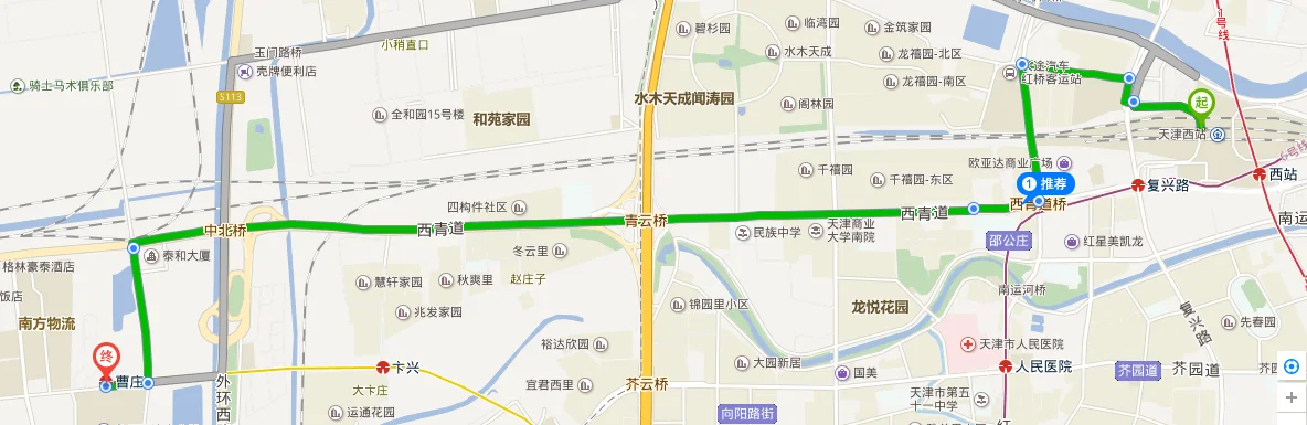 从永旺去天津之眼地铁（永旺到天津西站地铁）