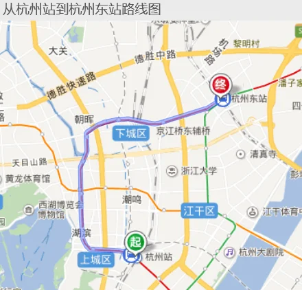 杭州东站附近有地铁站吗（杭州高铁东到地铁1号线多远）4