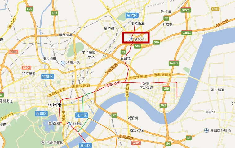 余杭高铁站与余杭火车站是一个站吗我定的从余(杭州余杭高铁)2