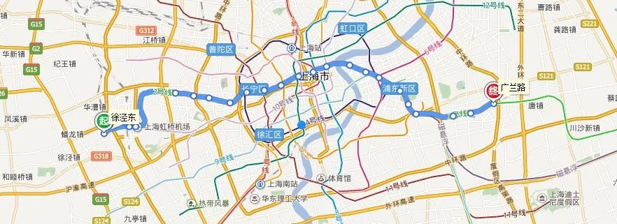 上海一号地铁站属于外环以内有哪些（上海地铁2号线哪些站点是属于外环以外的）