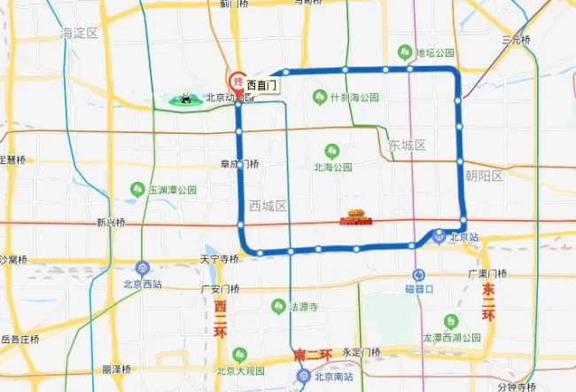 北京地铁2号线运营时间表具体是怎样的（北京地铁2号内环）2