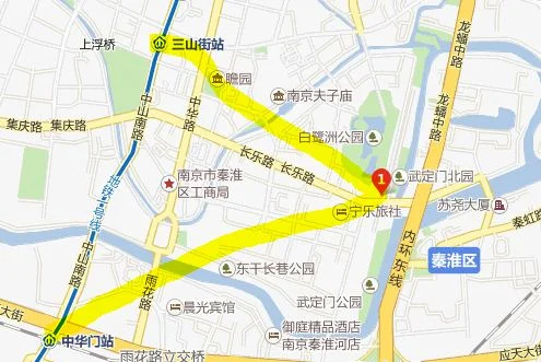 推荐几个南京地铁一号线站点附近的酒店（南京水汇温泉附近地铁站）3