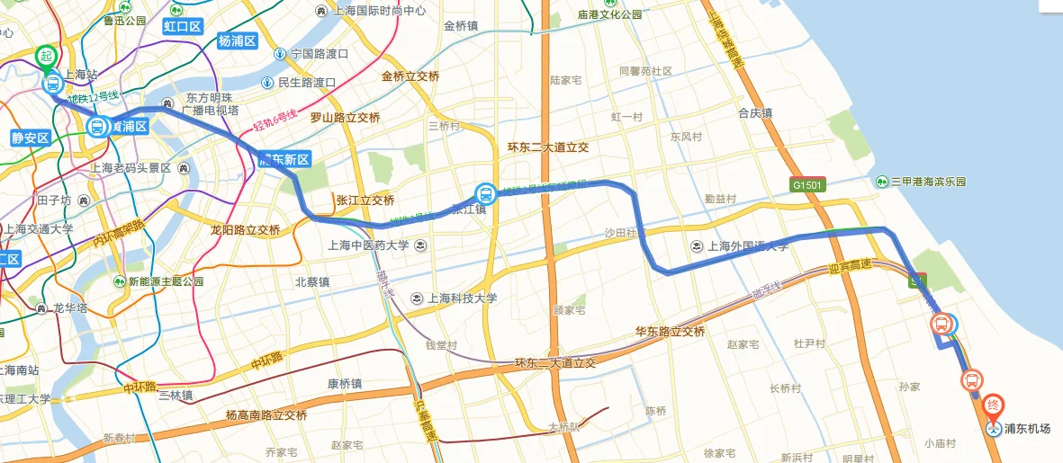 上海地铁可以直达浦东机场T2吗(地铁3号线到浦东机场)